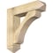 Ekena Millwork Legacy Arts and Crafts Rough Sawn Bracket w/ Offset Brace, Douglas Fir, 8"W x 32"D x 32"H BKT0806X32X32LEC03RDF - alternate 1